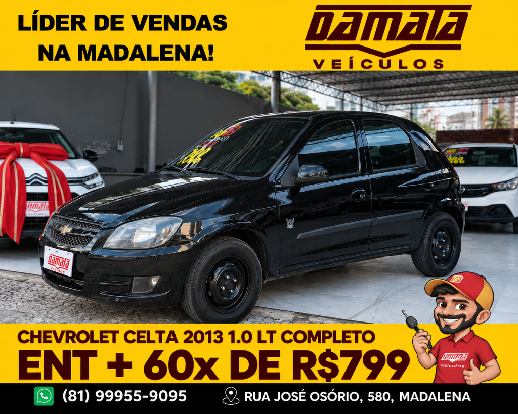 Chevrolet Celta 1.0l Flex Lt 2013