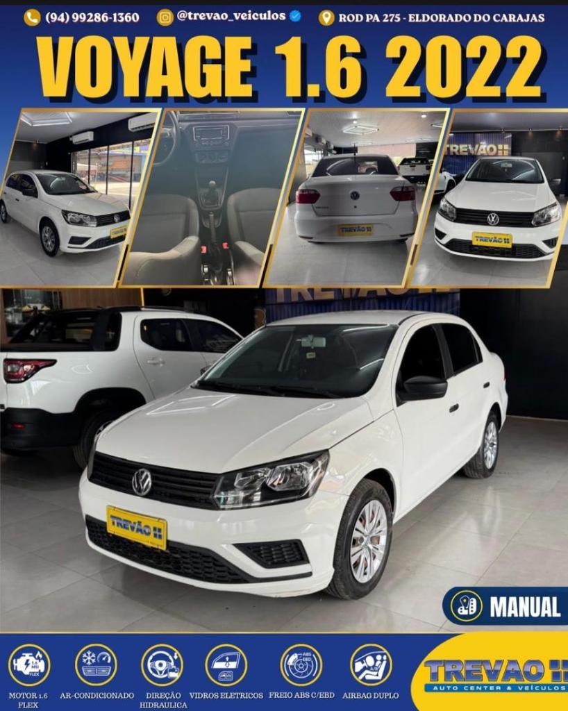 Volkswagen Voyage 1.6 16V MSI TOTALFLEX 4P AUTOMÁTICO 2022