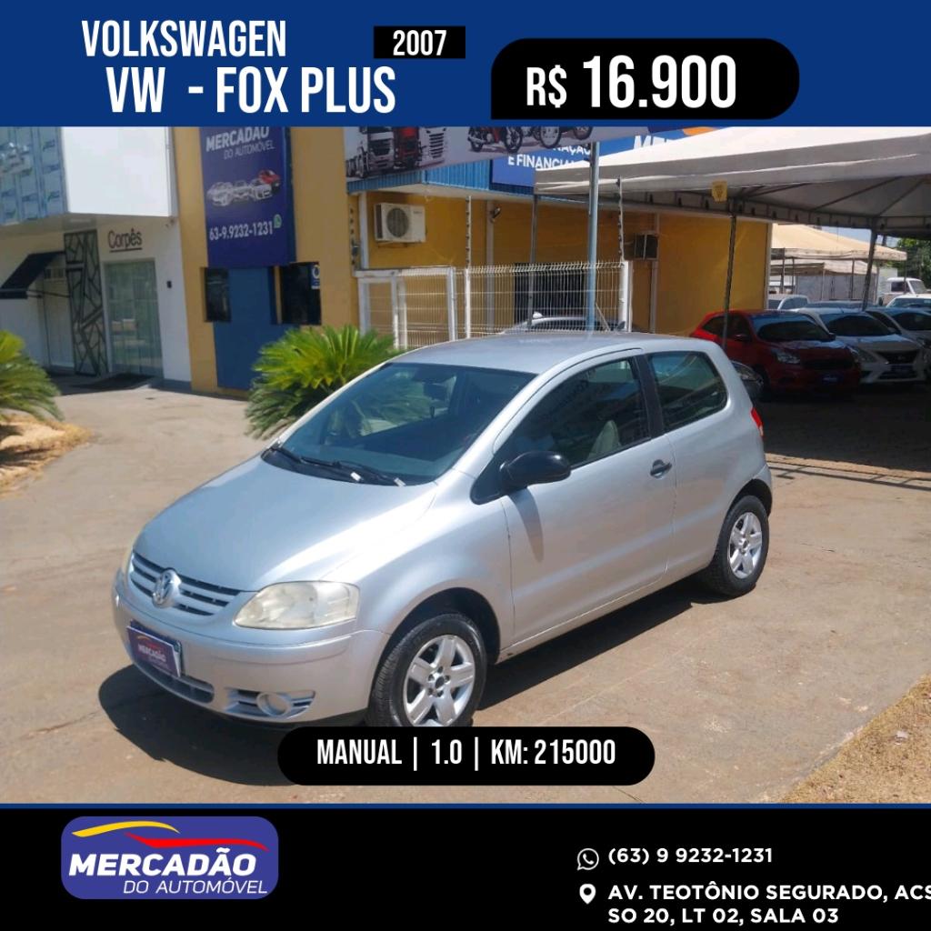Volkswagen Fox Fox Plus 1.0Mi/ 1.0Mi Total Flex 8V 4p 2007