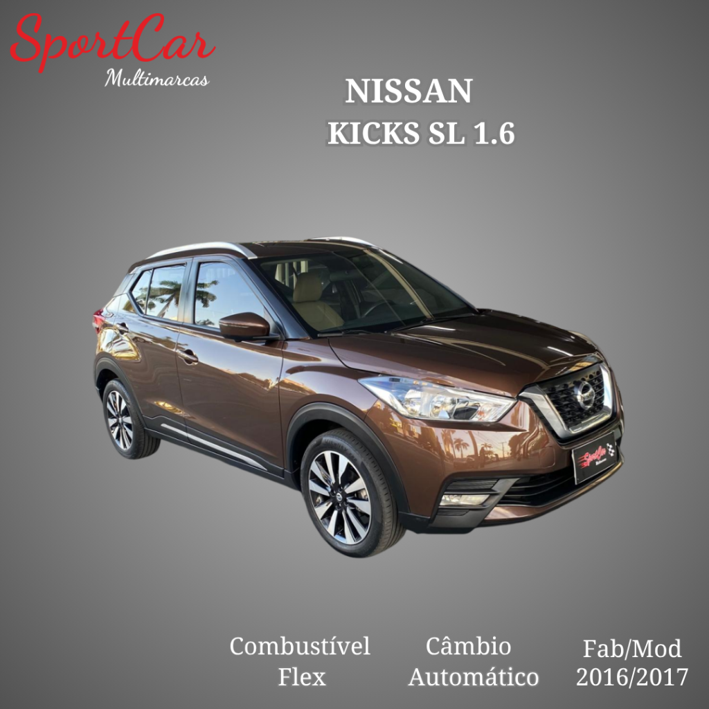 Nissan Kicks KICKS SL 1.6 16V FlexStar 5p Aut. 2017