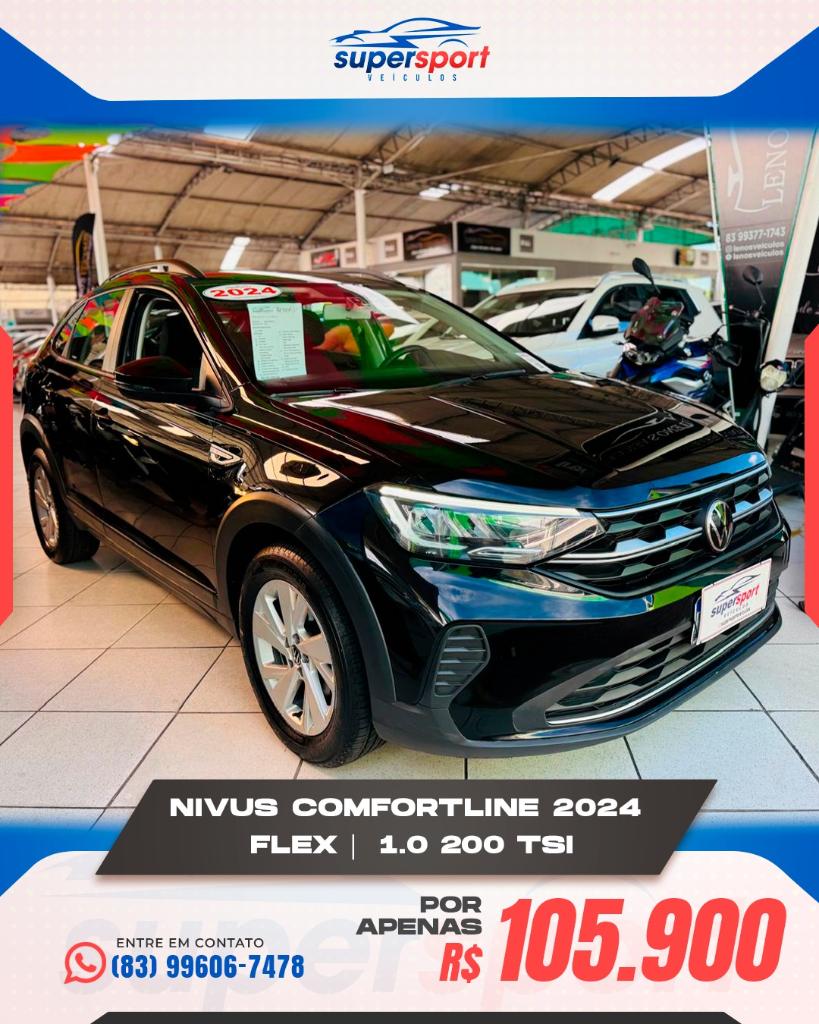 Volkswagen Nivus Nivus Comfortline 1.0 200 TSI Flex Aut. 2024