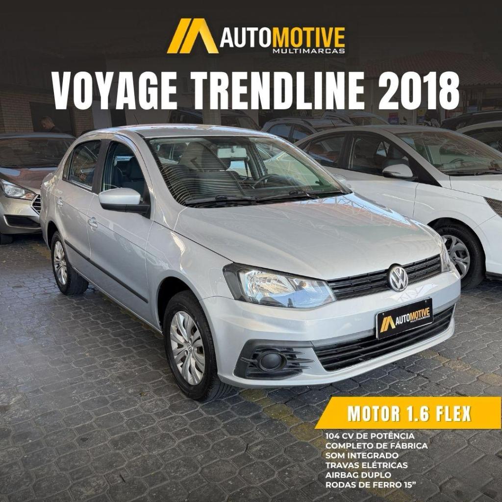 Volkswagen Voyage VOYAGE Trendline 1.6 T.Flex 8V 4p 2018