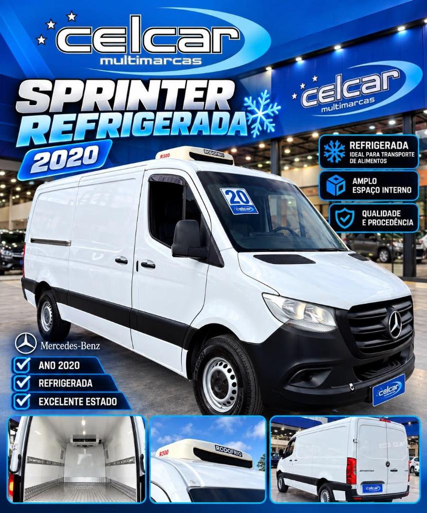 Mercedes-Benz Sprinter 314 FURGÃO E.L. T.A. 2.2 DIES. 2020