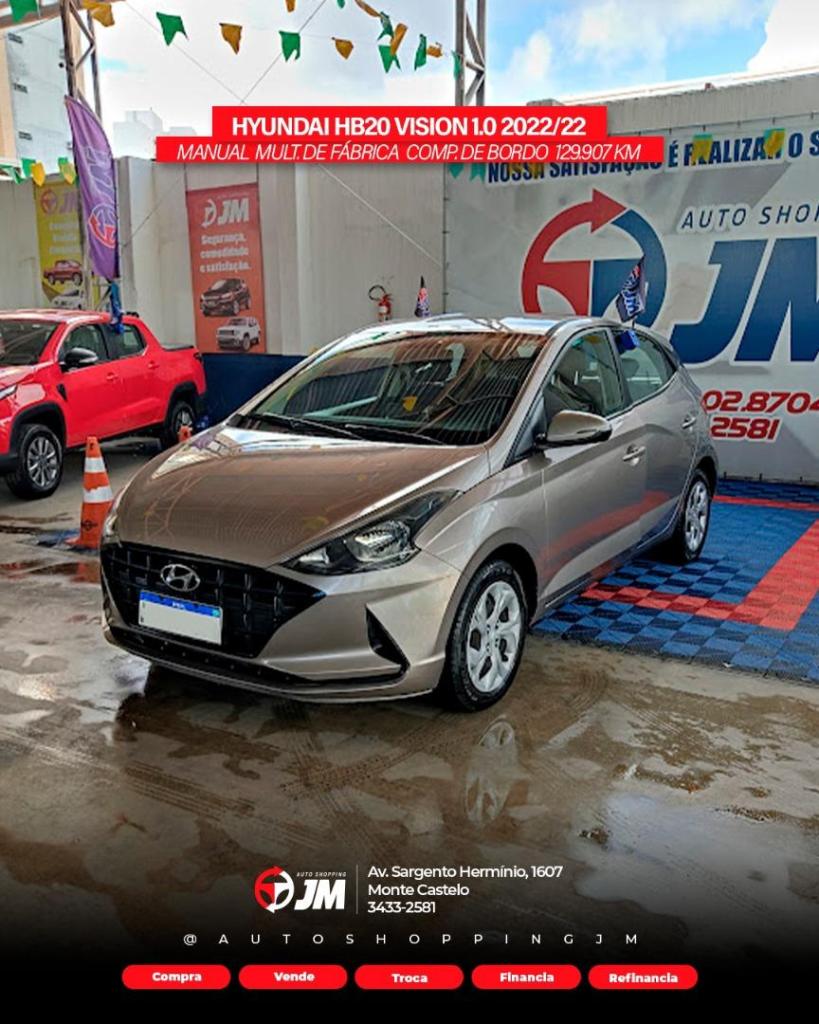 Hyundai Hb20 HB20 Vision 1.0 Flex 12V Mec. 2022