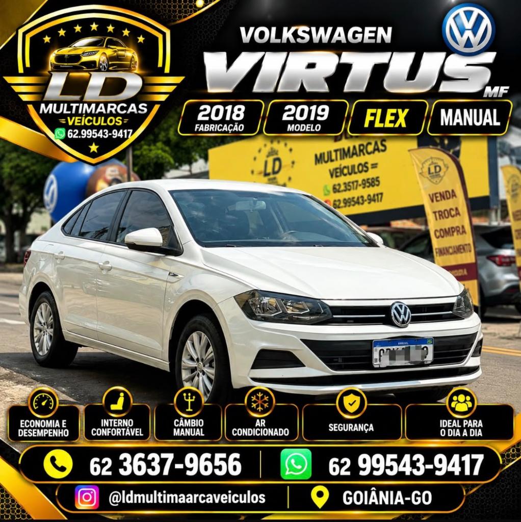 Volkswagen Virtus 1.6 16V AT6 FLEX 2019