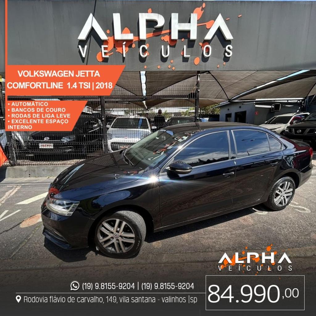 Volkswagen Jetta COMFORTLINE 1.4 TSI 2018