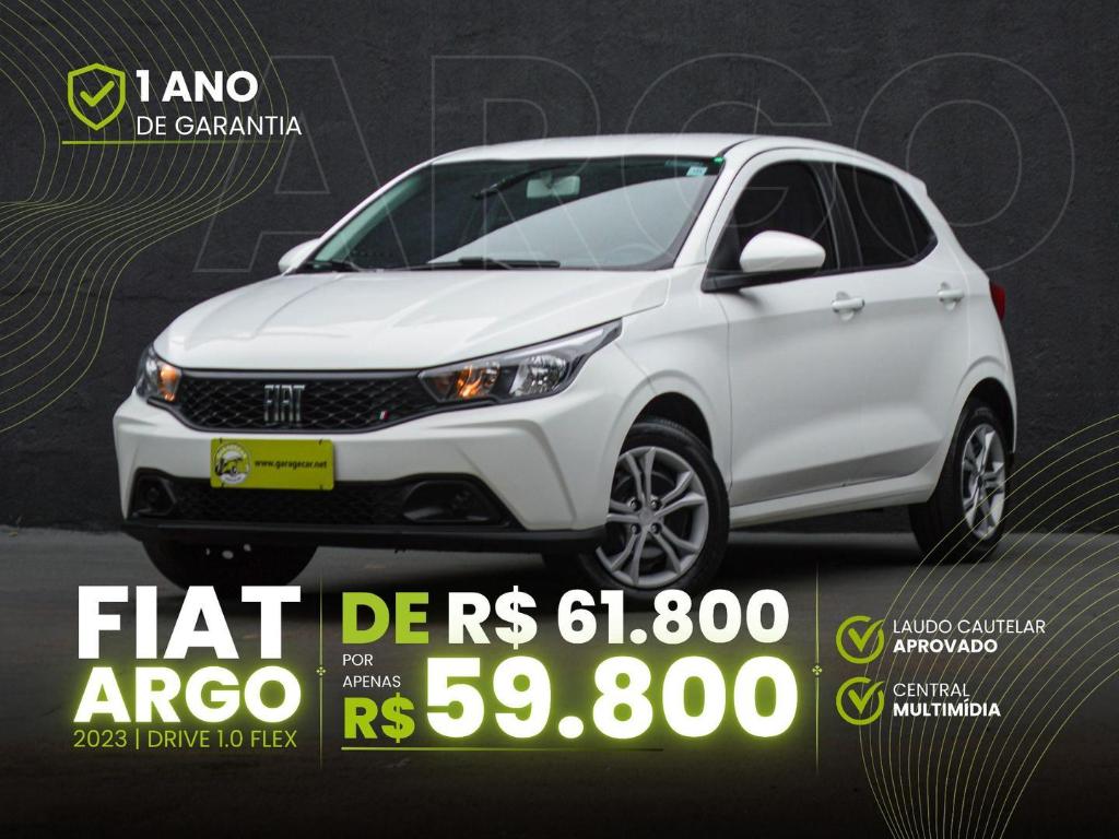 Fiat Argo 1.0 6V FLEX 2023