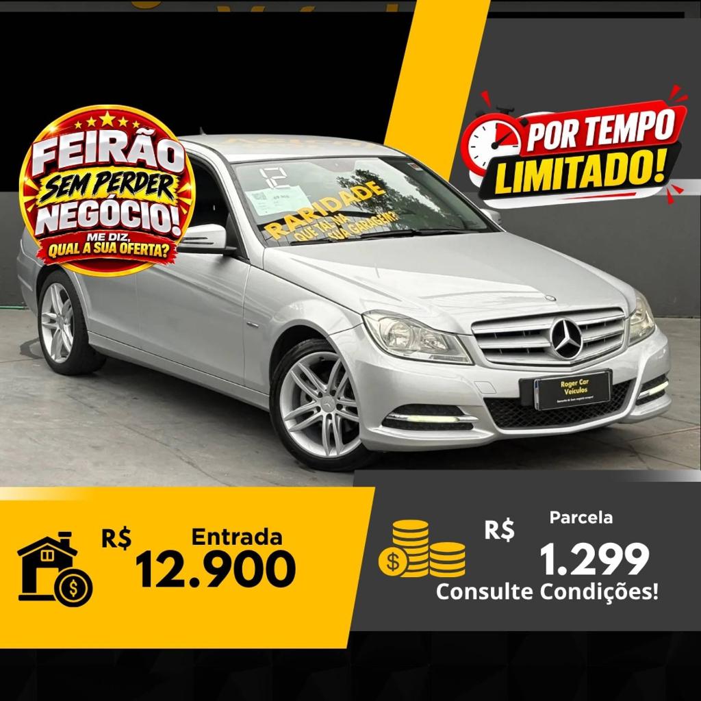 Mercedes-Benz Classic C-180 CGI Classic 1.8 16V 156cv Aut. 2012