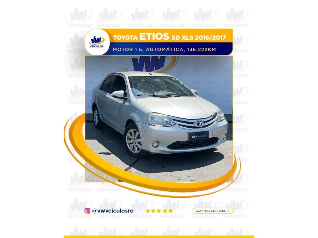 Toyota Etios 1.5 XLS SEDAN 16V FLEX 4P AUTOMÁTICO 2017