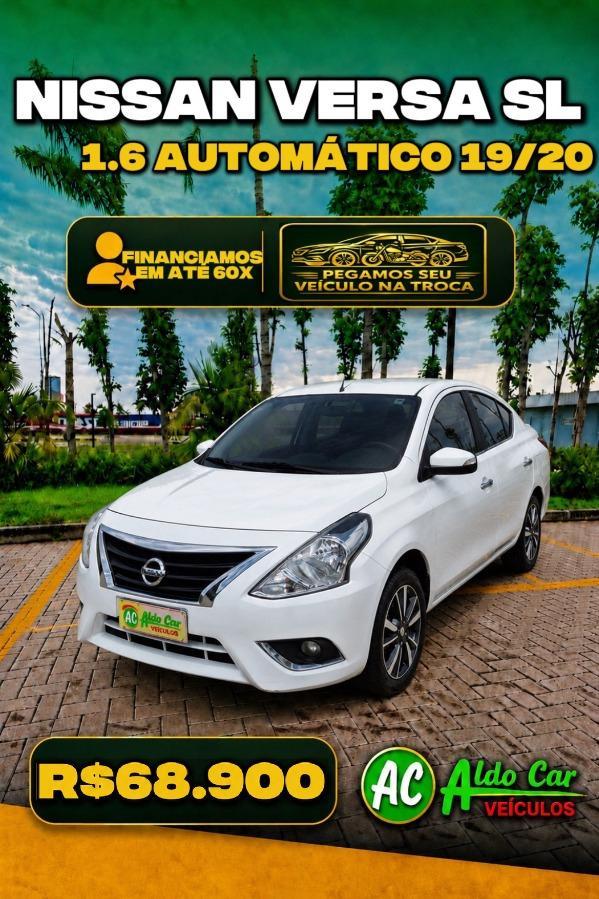 Nissan Versa VERSA SL 1.6 16V FlexStart 4p Mec. 2020