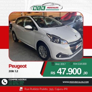 Foto do veículo Peugeot 208 Allure 1.2 Flex 12v 5p Mec.