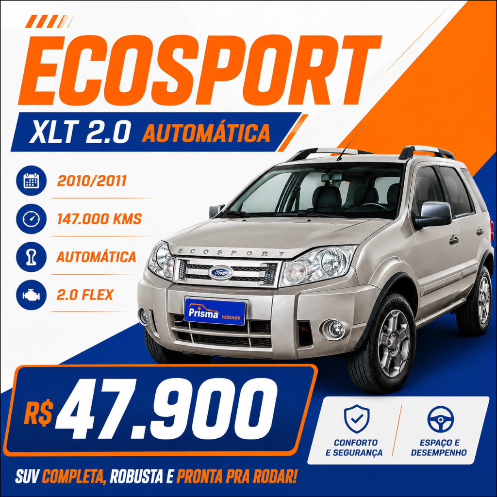 Ford Ecosport EcoSport TITANIUM 2.0 16V Flex 5p 2011