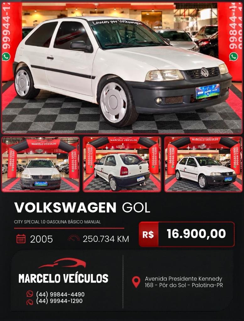 Volkswagen Gol 1.0 A 8v City 2005