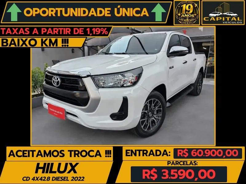 Toyota Hilux 2.8 D-4D TURBO DIESEL CD POWER PACK 4X4 MANUAL 2022