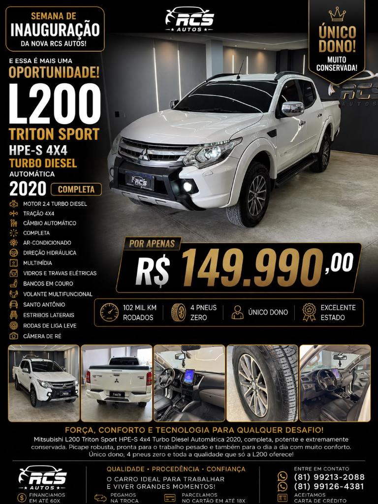 Mitsubishi L200 2020