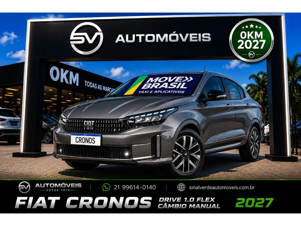 Fiat Cronos CRONOS DRIVE 1.0 6V Flex 2027