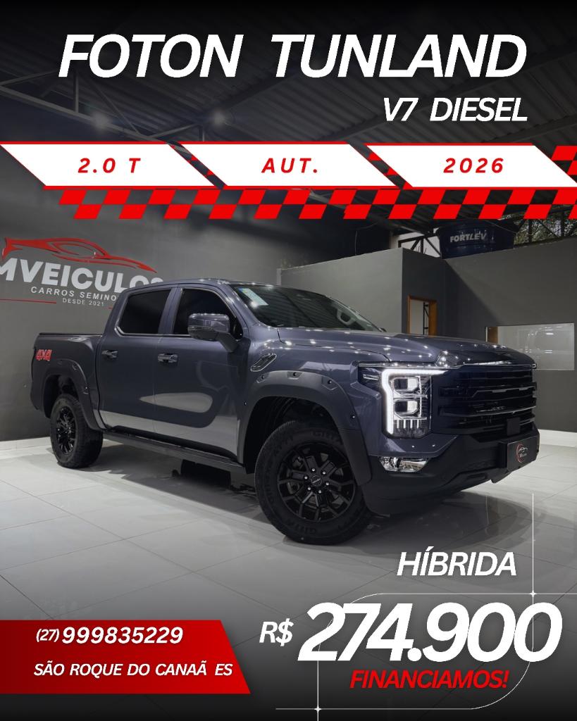 Foton Tunland V7 2.0 Mhev Auto 4wd - Automática