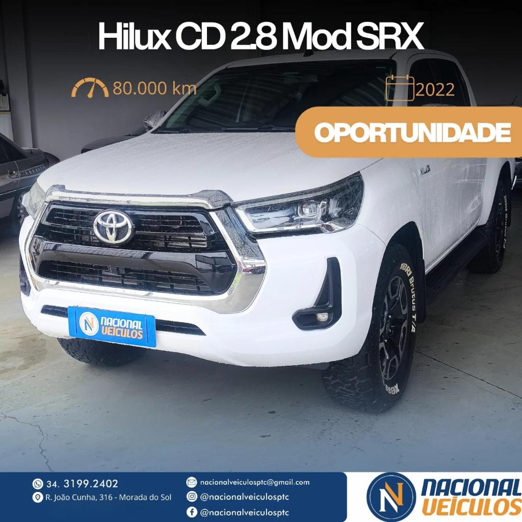 Toyota Hilux 2.8 Tdi Cd Srx Auto 4wd - Automática