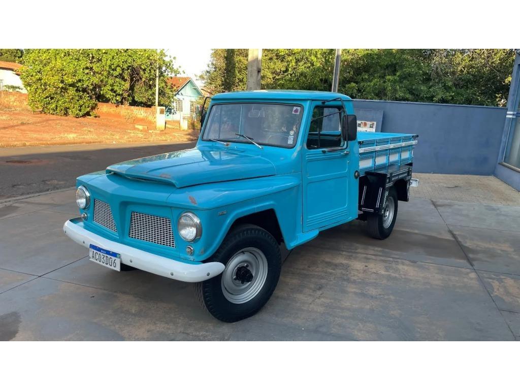 Ford Rural Willys 2.6 90cv Gasolina 2p Manual 1974