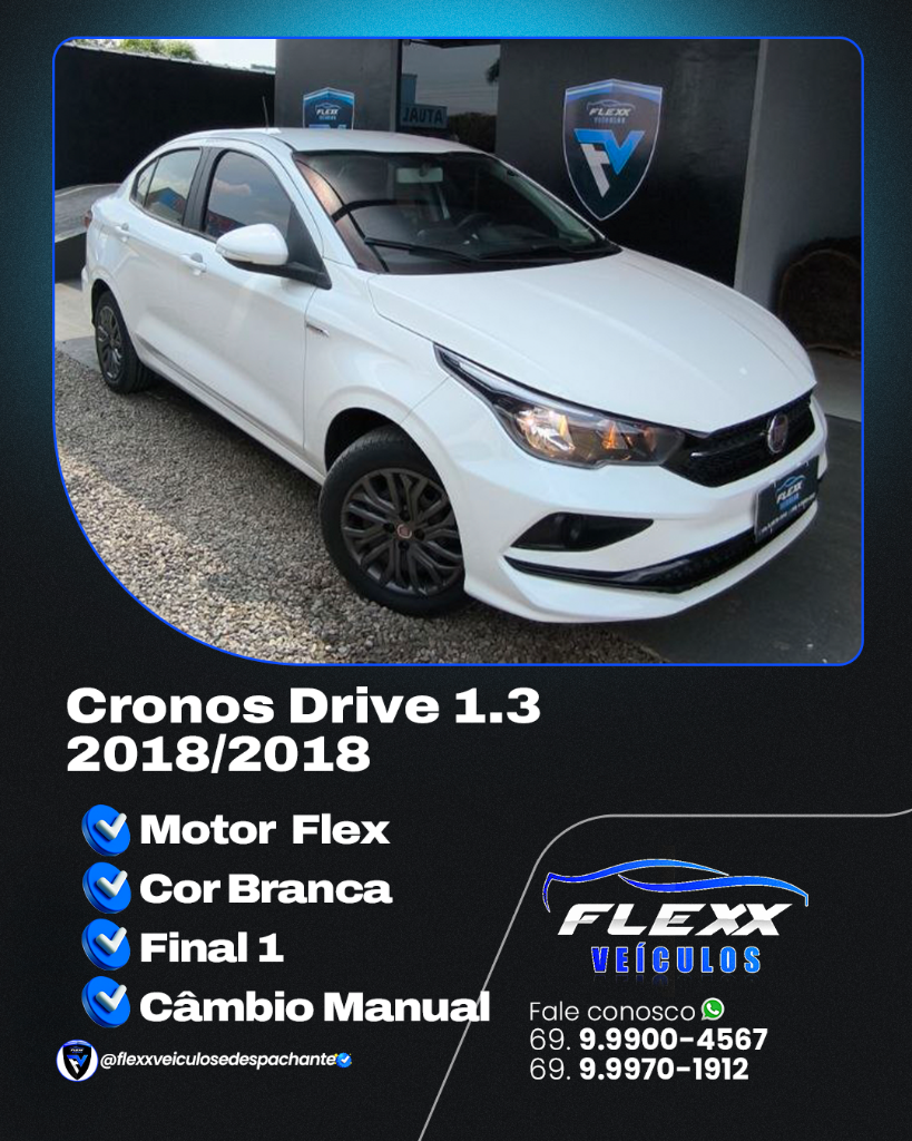 Fiat Cronos 1.3 FIREFLY FLEX DRIVE CVT 2019