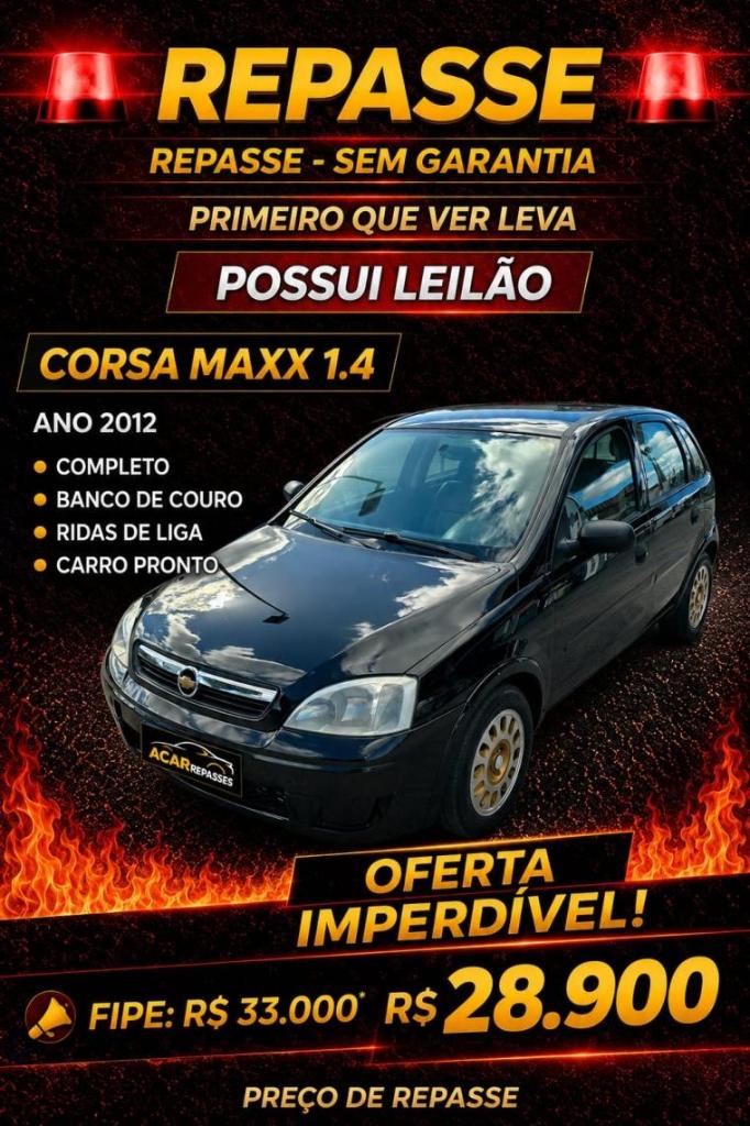 Chevrolet Corsa Corsa Hat. Maxx 1.4 8V ECONOFLEX 5p 2012