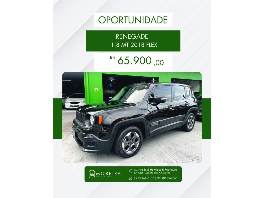 Jeep Renegade 1.8 4X2 FLEX 16V MEC. 2018