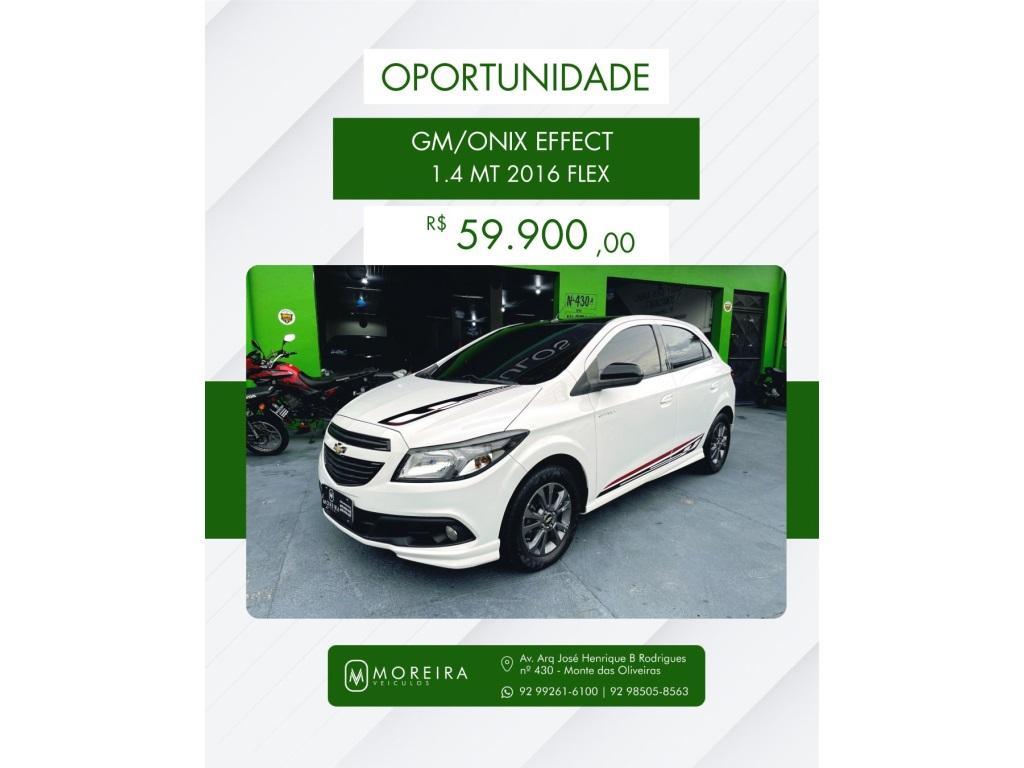 Chevrolet Onix ONIX HATCH EFFECT 1.4 8V F.Power 5p Mec. 2016