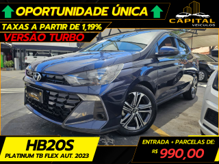 Foto do veículo Hyundai Hb20s Platinum 1.0 Tb Flex 12v Aut.
