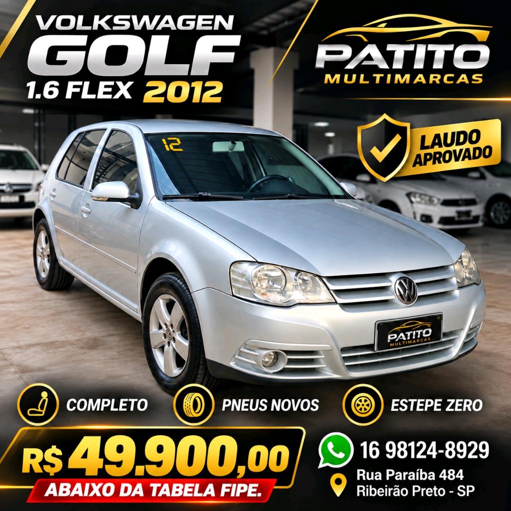 Volkswagen Golf GOLF 1.6 MI TOTAL FLEX 8V 4P 2012