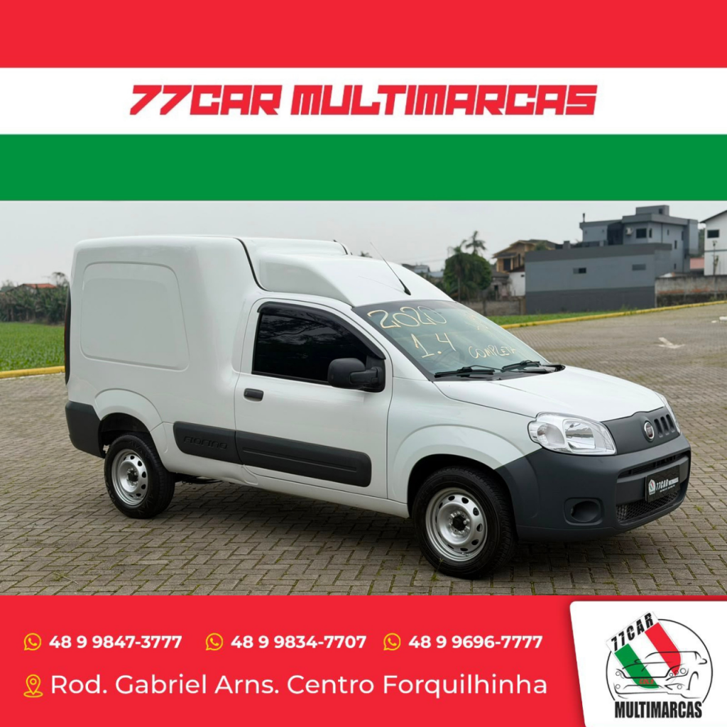 Fiat Fiorino Fiorino Furgão Work. HARD 1.4 Flex 8V 2p 2020