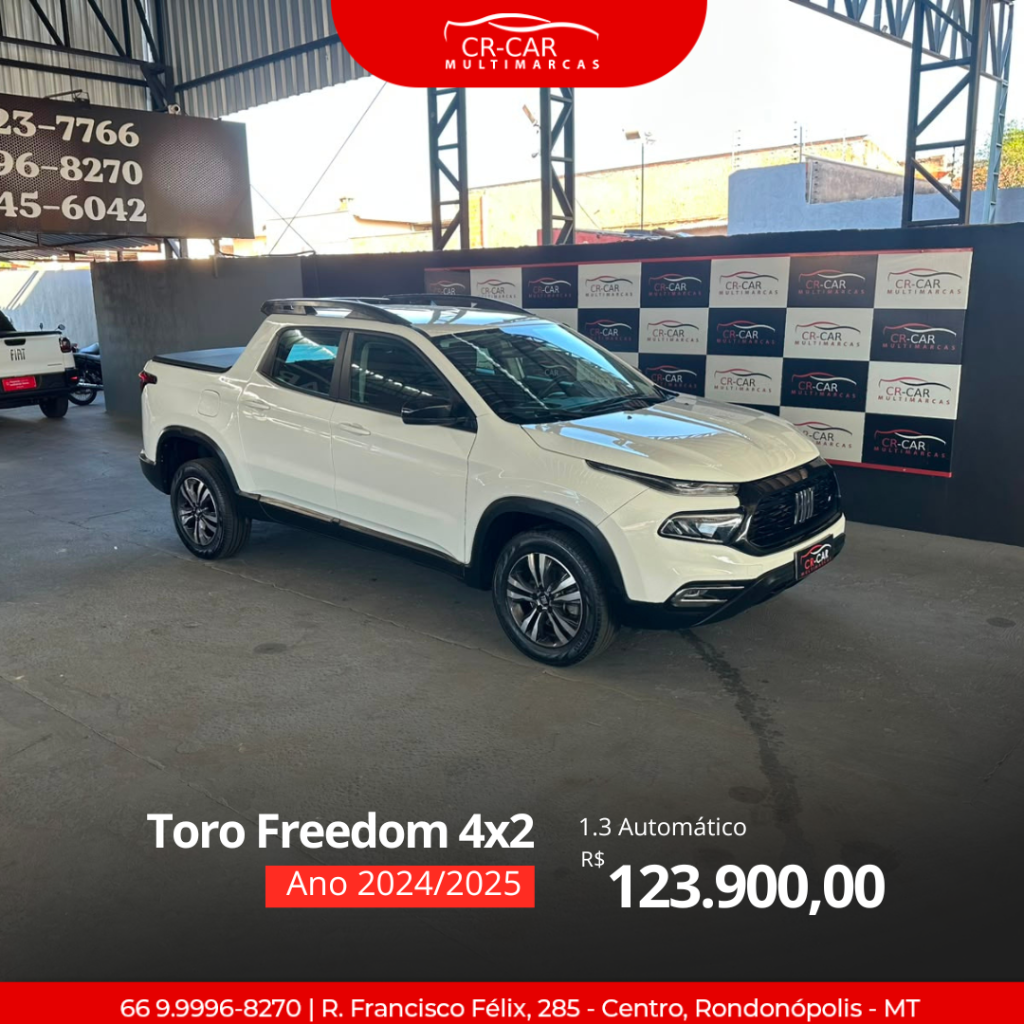 Fiat Toro Toro Freedom 1.3 T270 4x2 Flex Aut. 2025