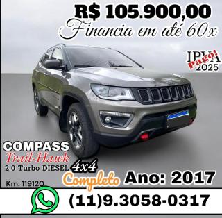 Foto do veículo Jeep Compass Trailhawk 2.0 4x4 Dies. 16v Aut.