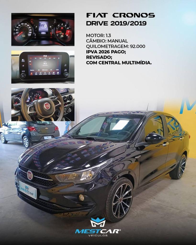 Fiat Cronos CRONOS DRIVE 1.3 8V Flex 2019