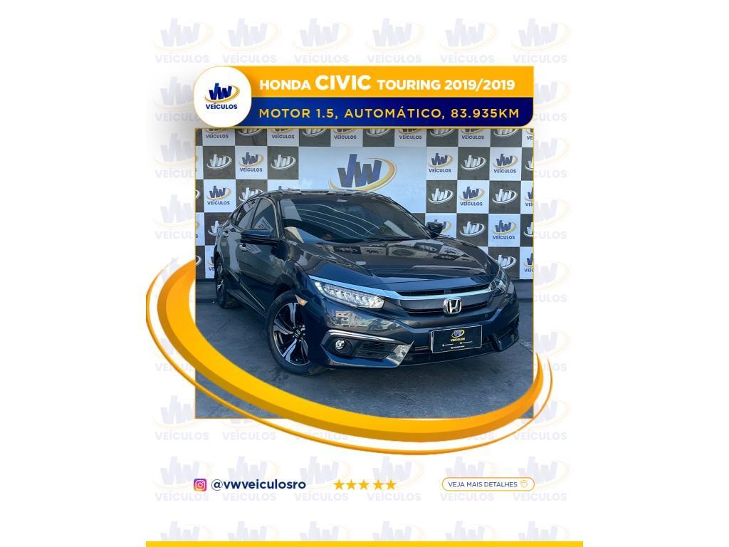 Honda Civic 1.5 16V TURBO GASOLINA TOURING 4P CVT 2019