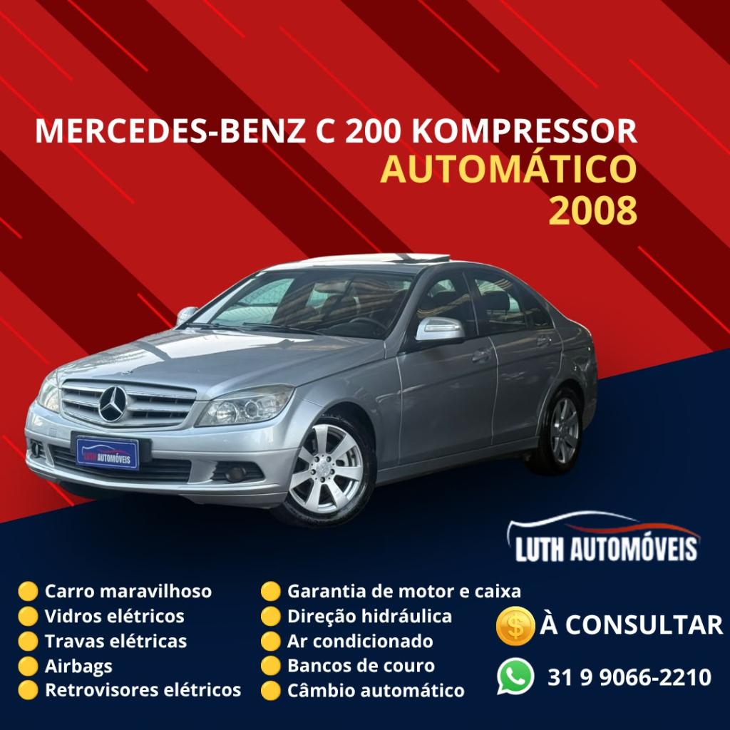 Mercedes-Benz C 200 1.8 C 200 Kompressor 2008