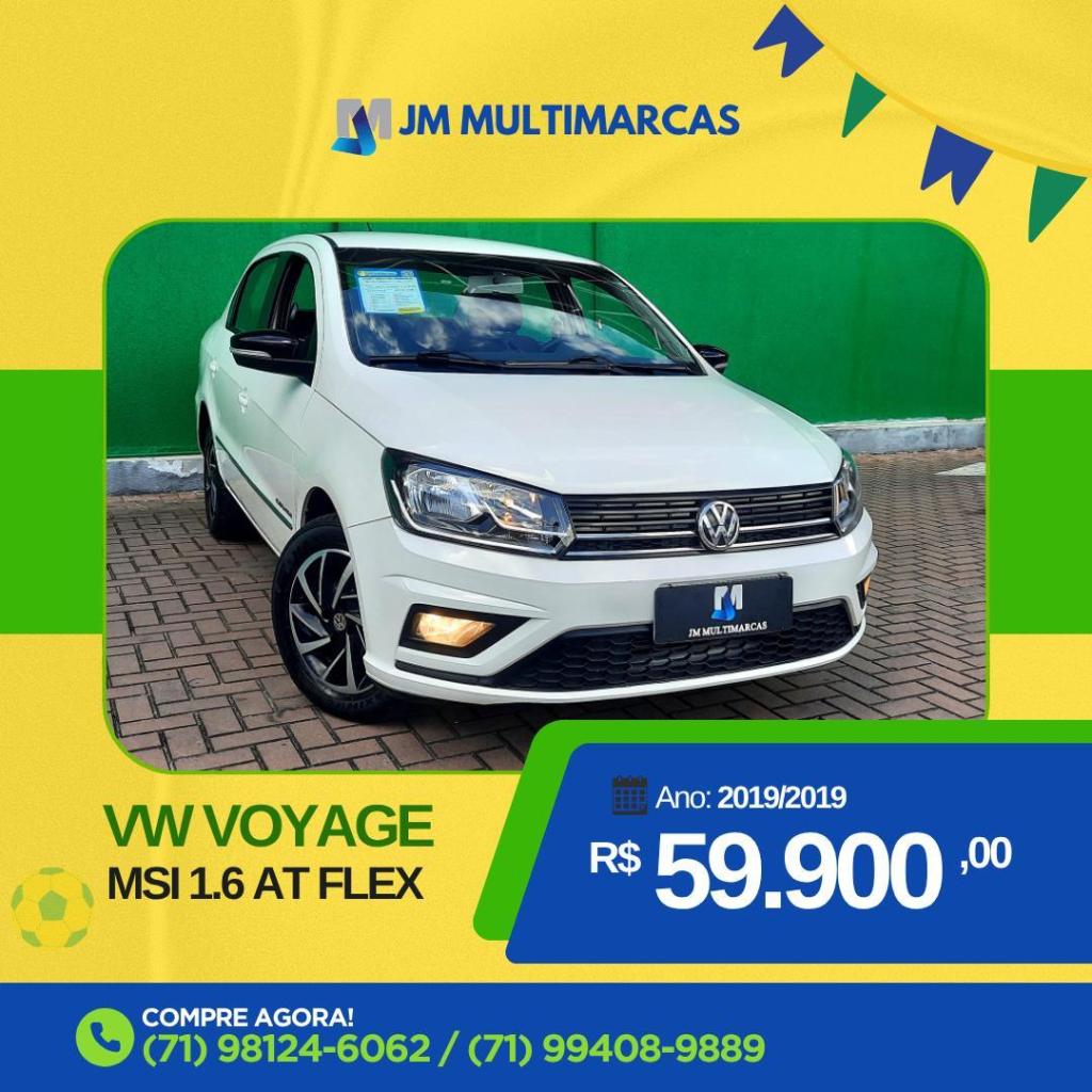 Volkswagen Voyage VOYAGE 1.6 MSI Flex 16V 4p Aut. 2019