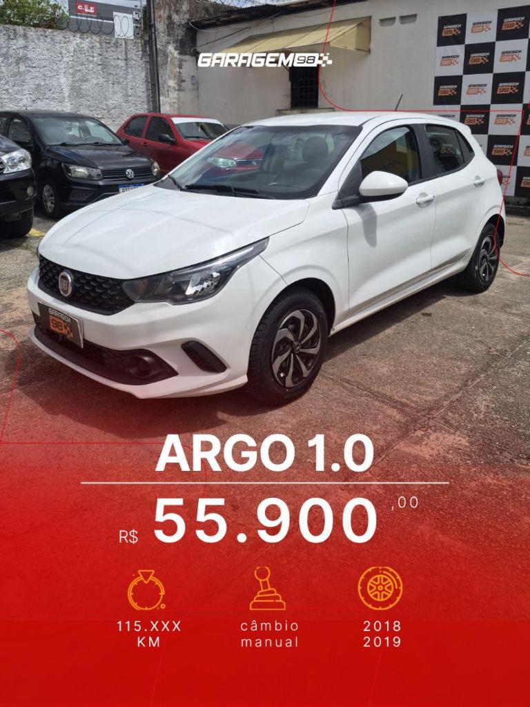 Fiat Argo ARGO 1.0 6V Flex 2019