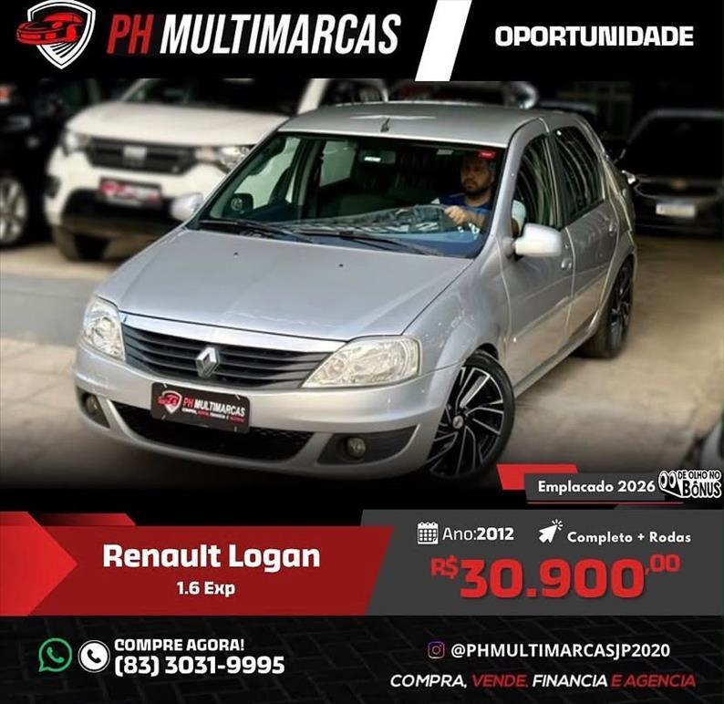 Renault Logan LOGAN Expression Hi-Flex 1.6 16V 4p Aut 2012