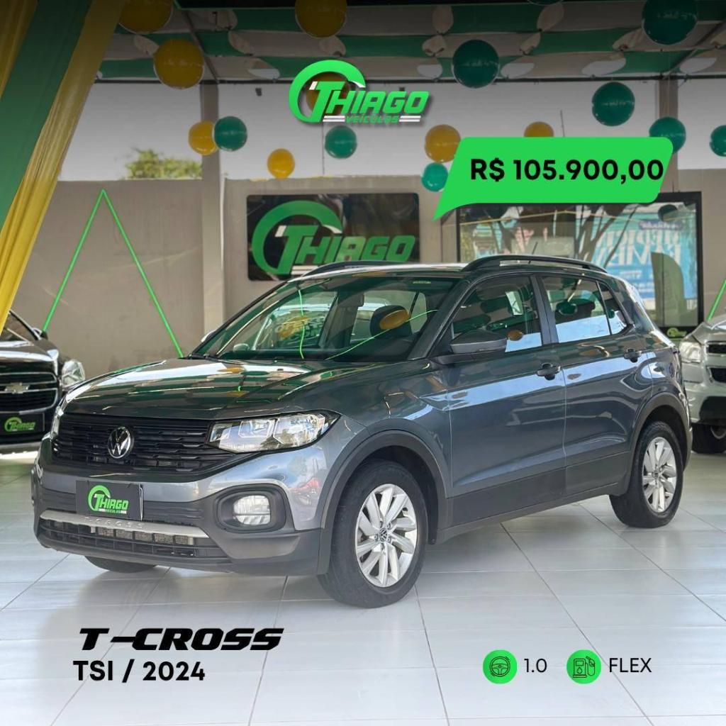 Volkswagen T-Cross T-Cross 200 TSI 1.0  Flex 12V 5p Aut. 2024