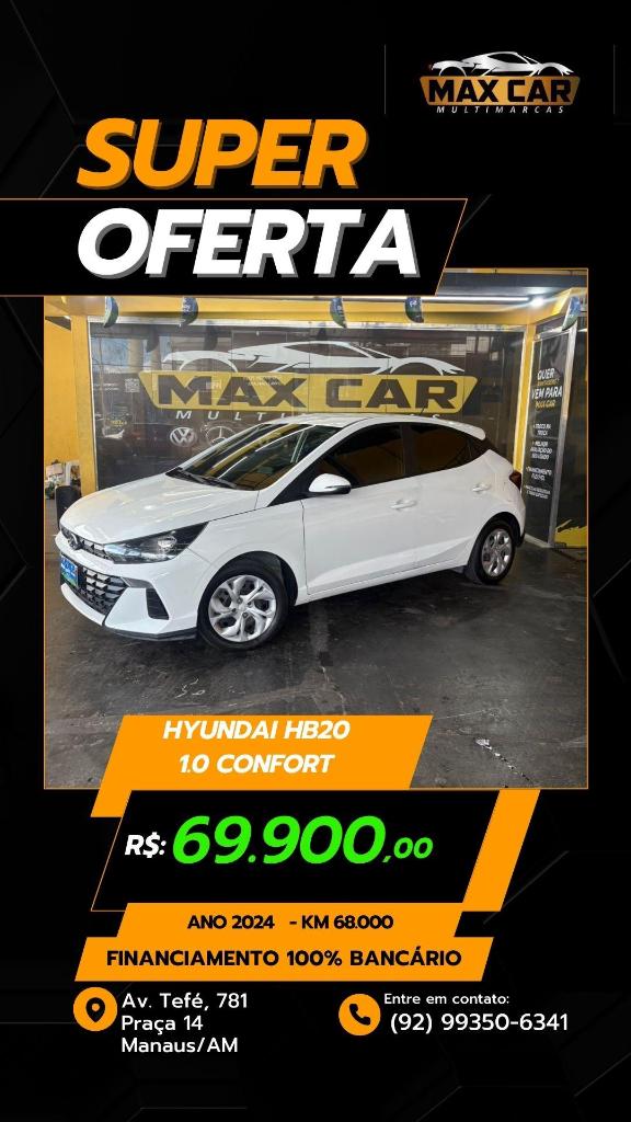 Hyundai Hb20 HB20 Comfort 1.0 Flex 12V Mec. 2024