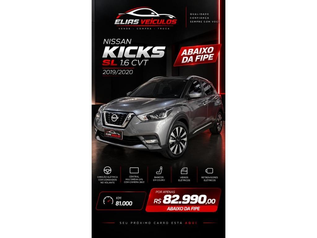Nissan Kicks 1.6 16V FLEXSTART S 4P MANUAL 2020
