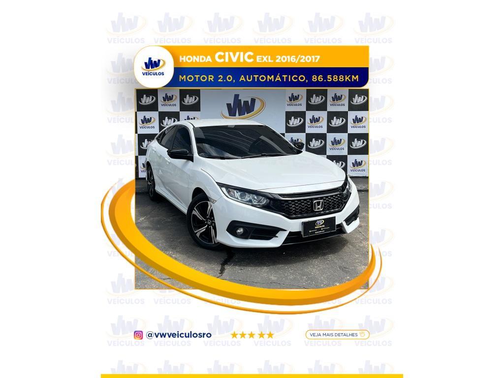 Honda Civic 2.0 16V FLEXONE EXL 4P CVT 2017
