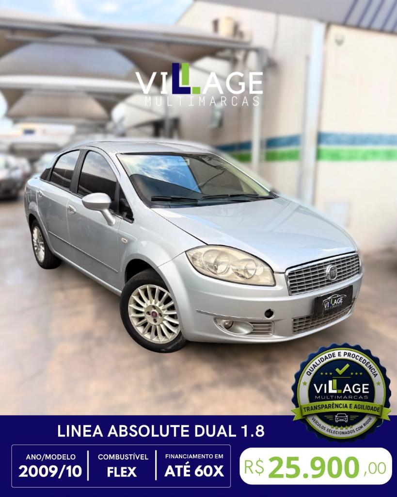 Fiat Linea ABSOLUTE 1.9 16V DUALOGIC FLEX 2010